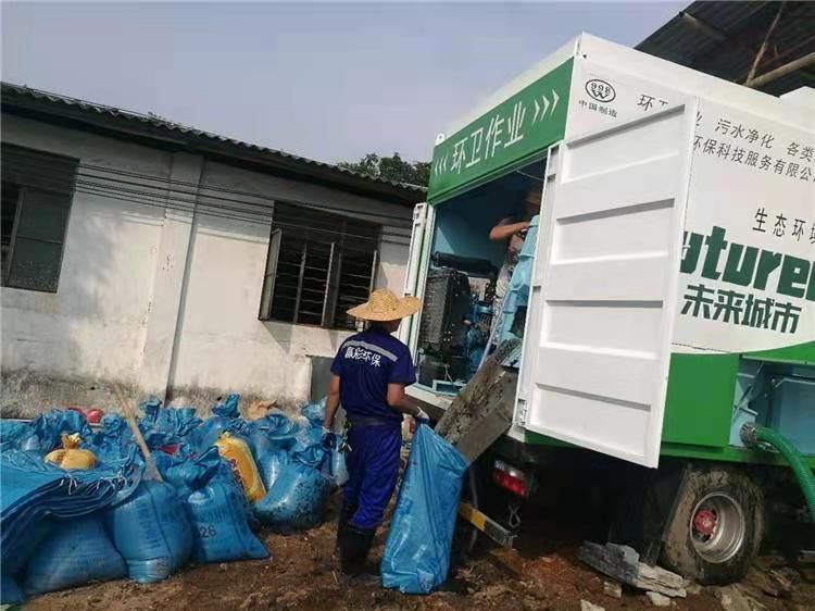 陇县工业污泥压干处理