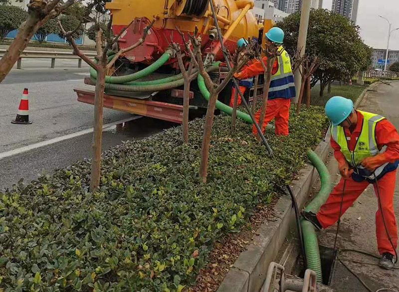 陇县市政管道清淤